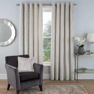 white blackout curtains